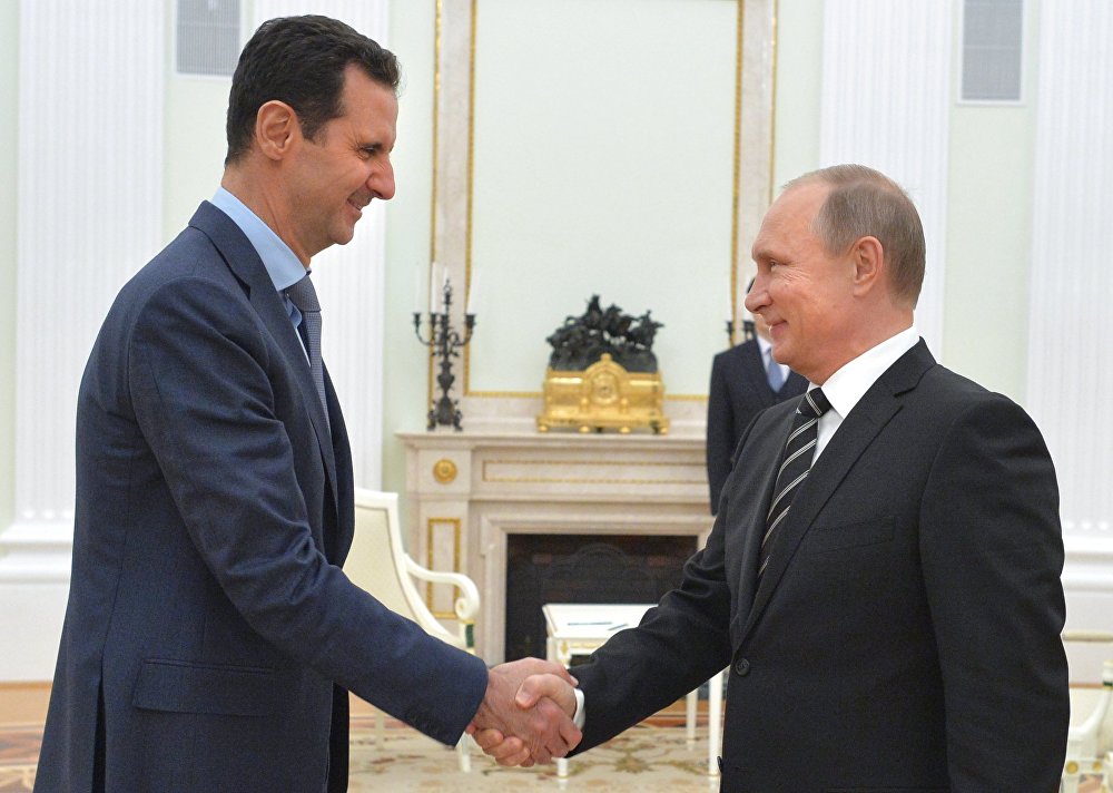 Putin'den Esad'a seçim zaferi tebriği