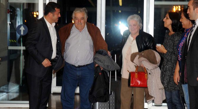 Uruguay Eski Devlet Başkanı Mujica İstanbul’da