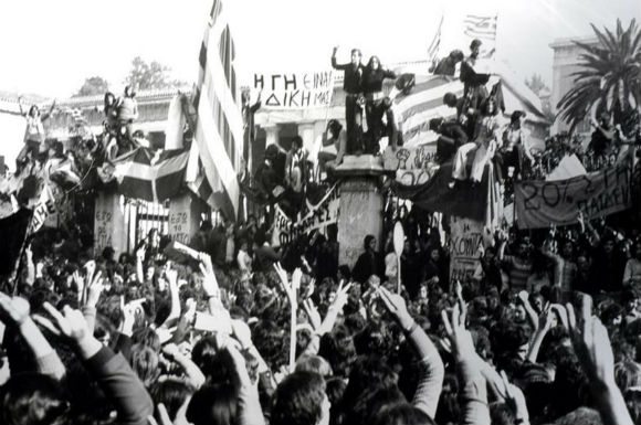 17 Kasım 1973 Yunanistan'da Politeknik direnişi.