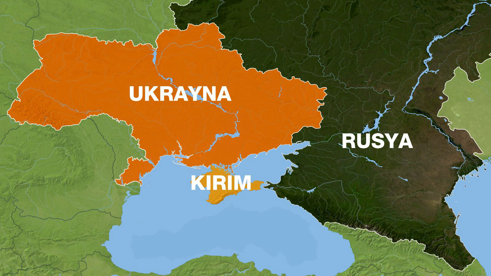 Kırım'da olağanüstü hal ilan edildi