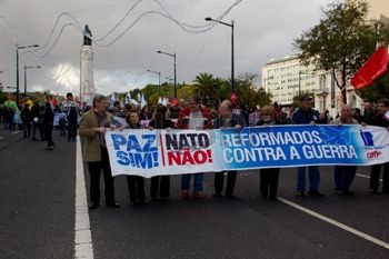 Avrupa’da NATO tatbikatına karşı eylemler sürüyor…