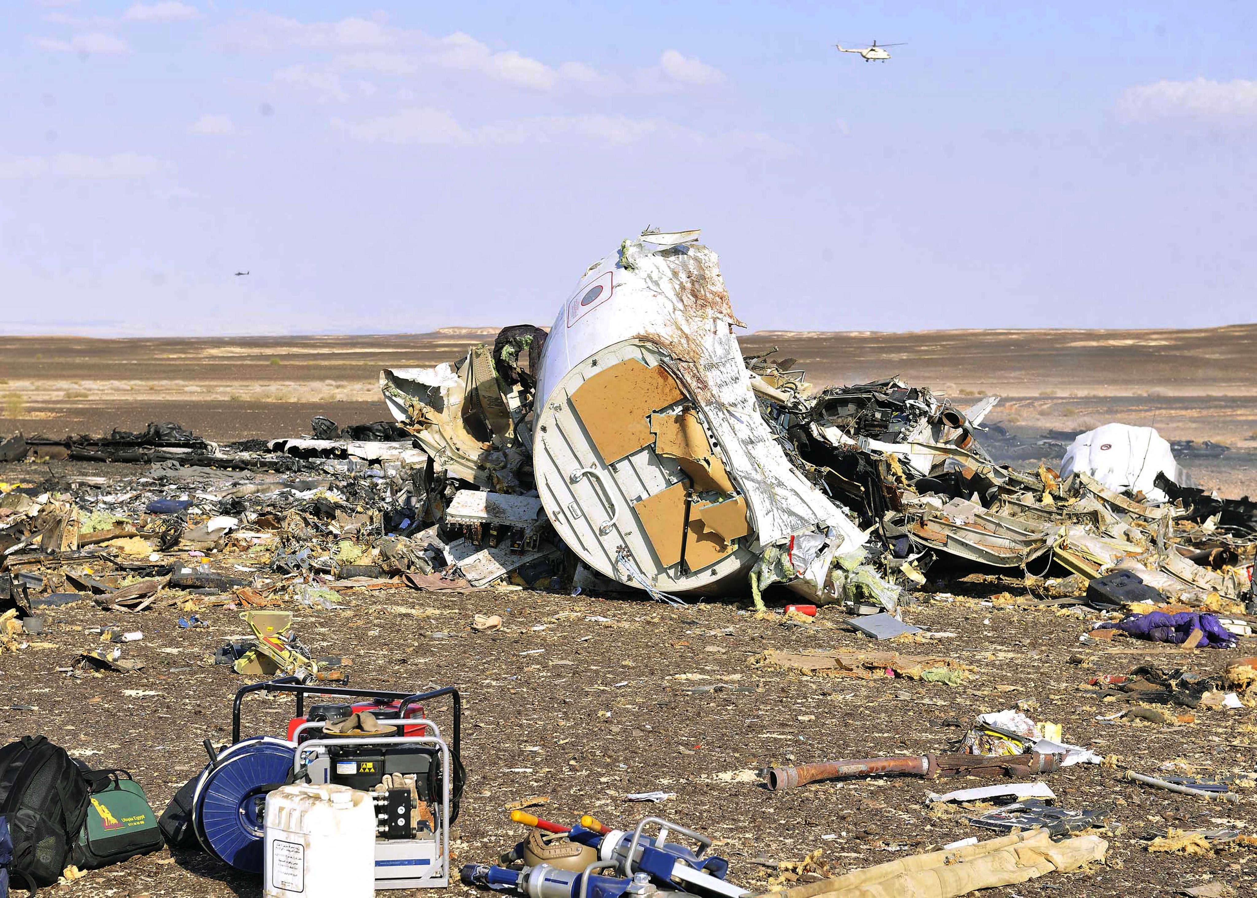 Rusya: Uçak terör saldırısı sonucunda düştü