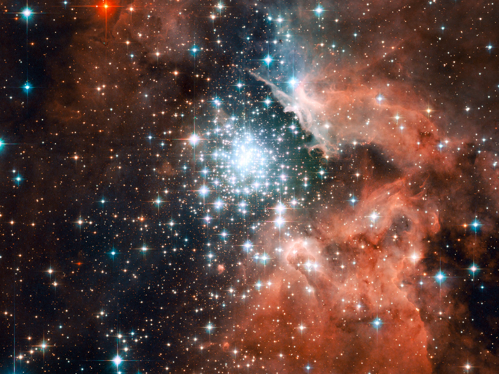 Hubble'den olağanüstü yıldız kümesi fotoğrafları