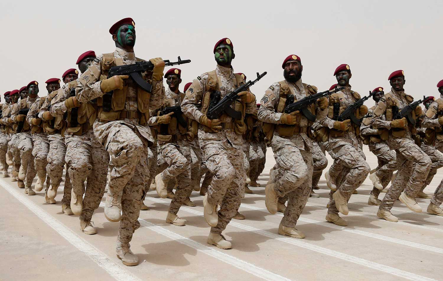 Suudilerden savaş hazırlığına devam: Bölgedeki en büyük askeri tatbikata hazırlanılıyor