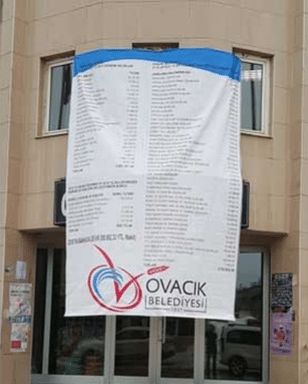 Komünist Ovacık Belediyesi yine bir ilke imza attı