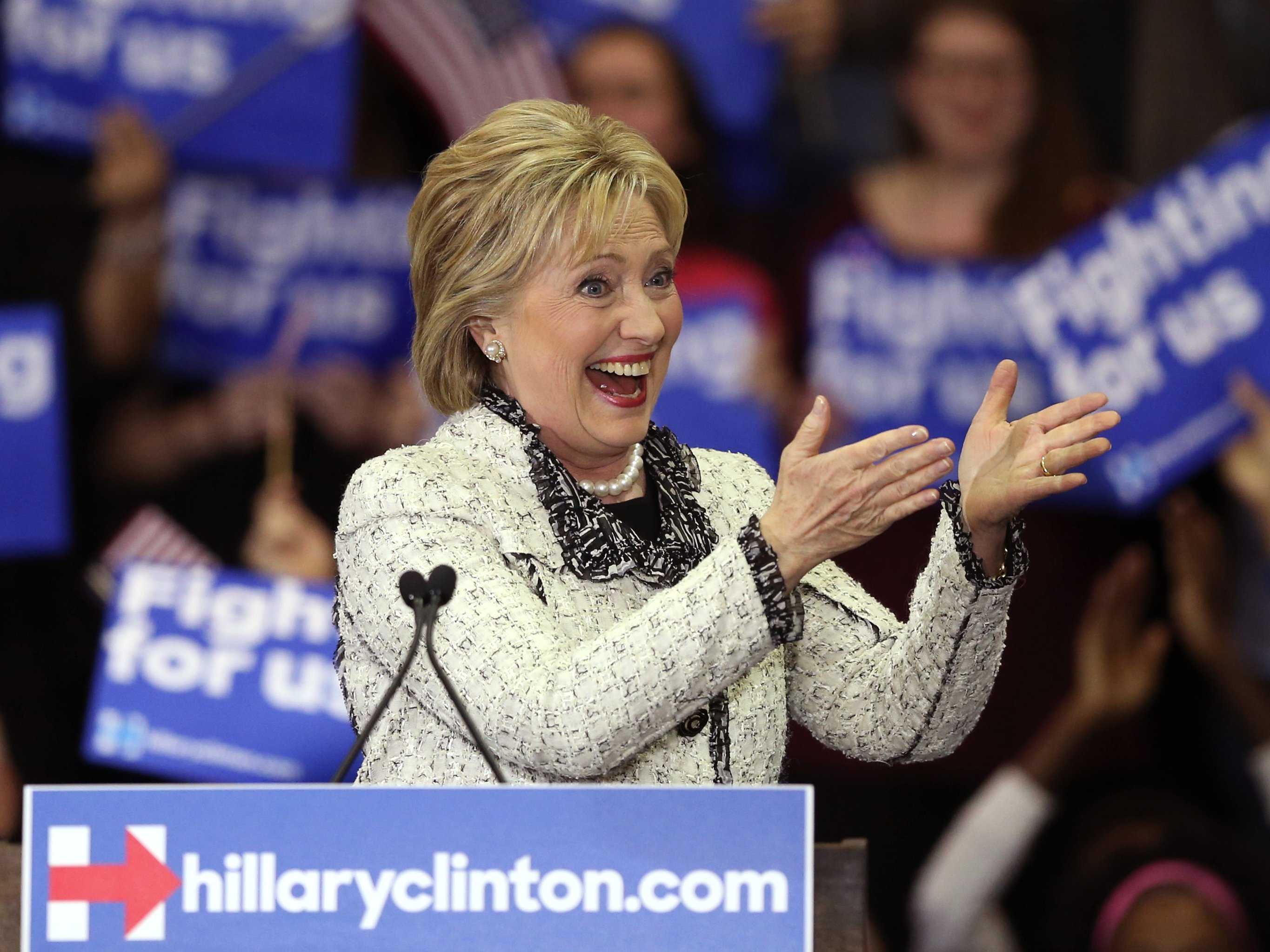 Hillary Clinton Güney Karolina'da kazandı