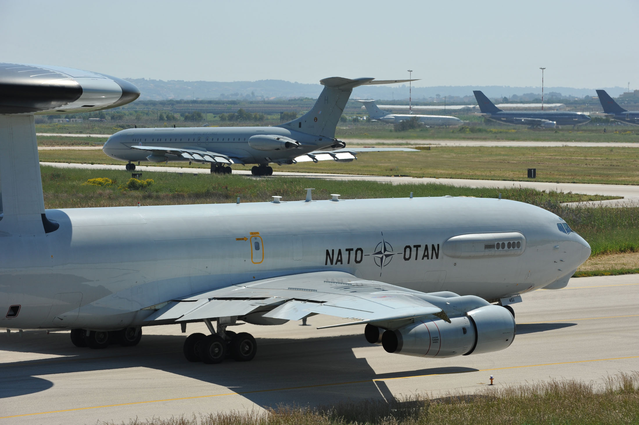 NATO'dan Türkiye uçuşu