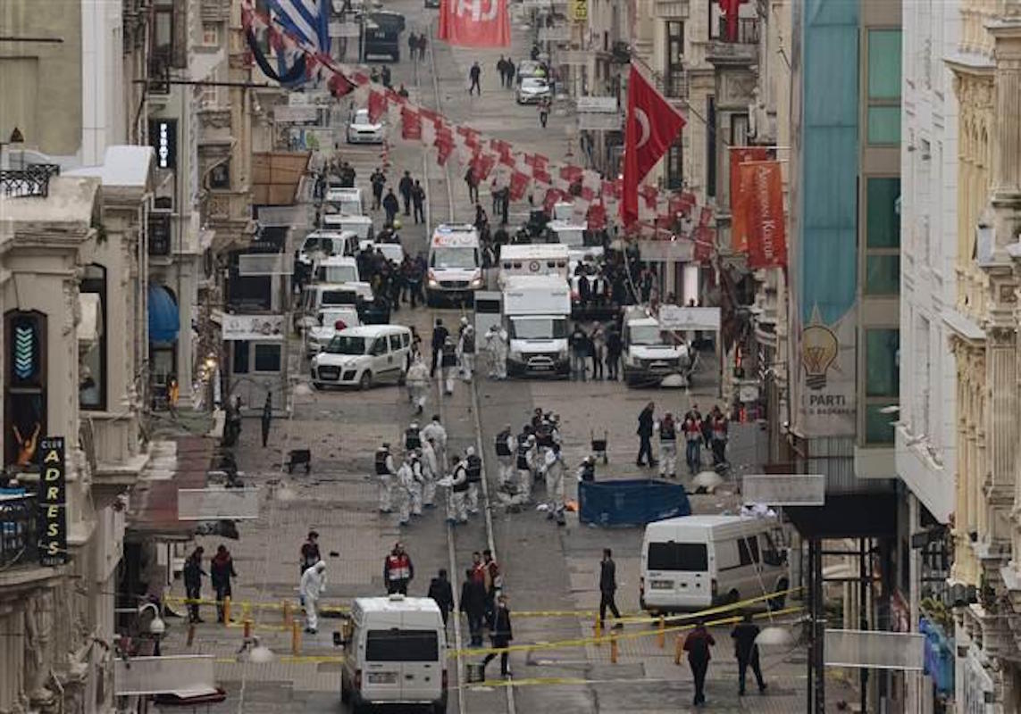 #Taksim İstiklal Caddesi'nde patlamanın faili IŞİD üyesi S.Y. iddiası