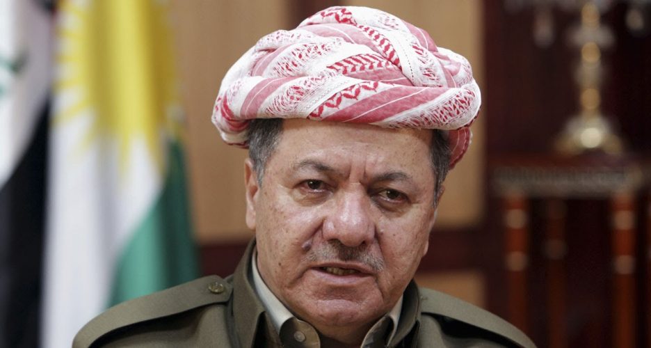Barzani istifa ettiğini duyurdu