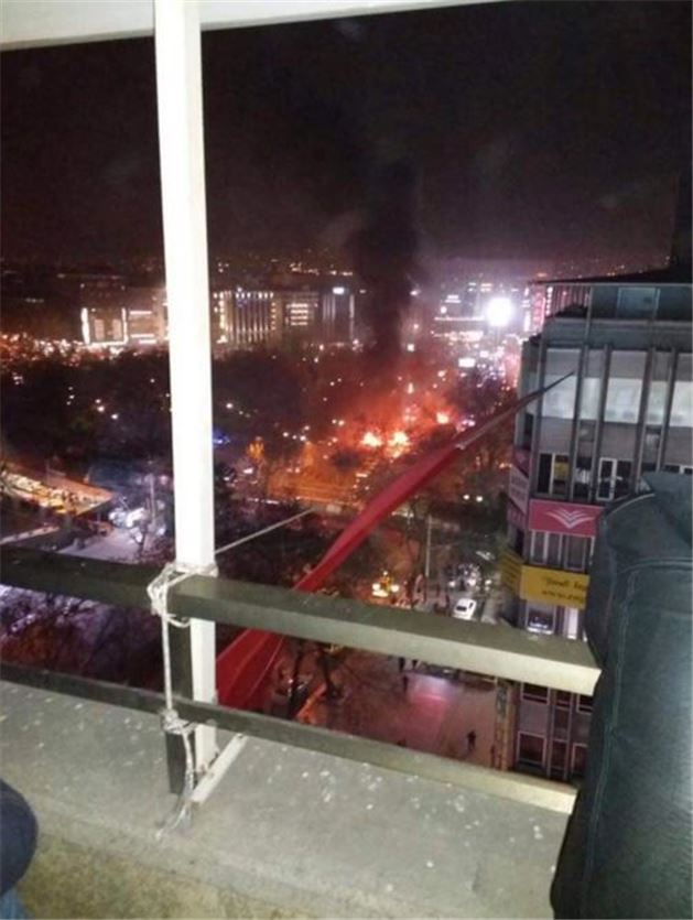 #Ankara Kızılay'daki patlamaya dünya basınından ilk tepkiler