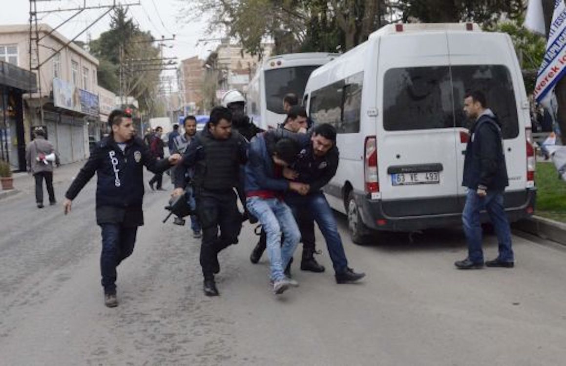Şanlıurfa’da da Newroz’a müdahale