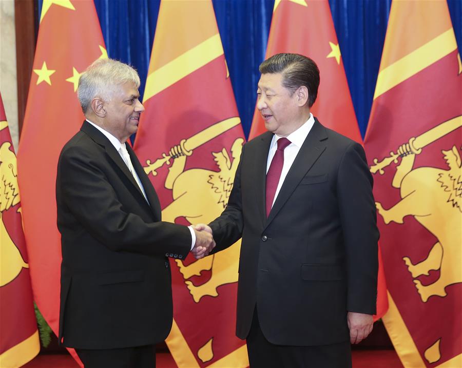 Xi Jinping Sri Lanka Başbakanı ile görüştü