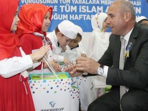 AKP'li Belediye'den 4 yaşındaki çocuklara türban!