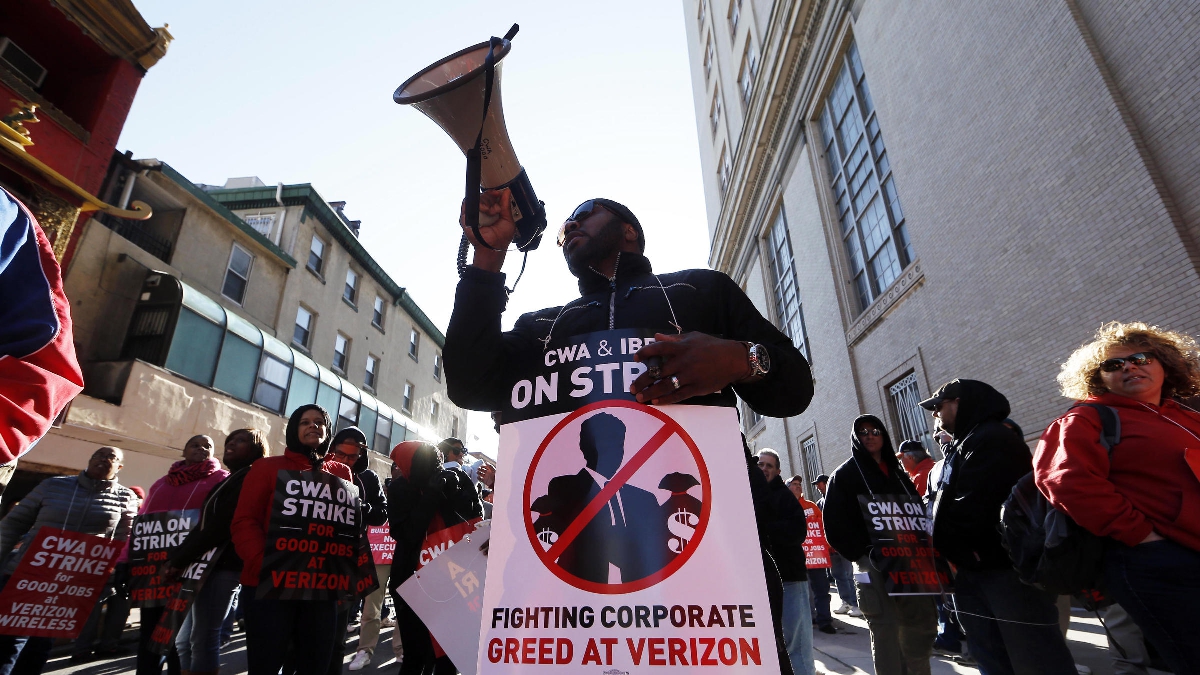 ABD’de 40 bin çalışan greve çıktı