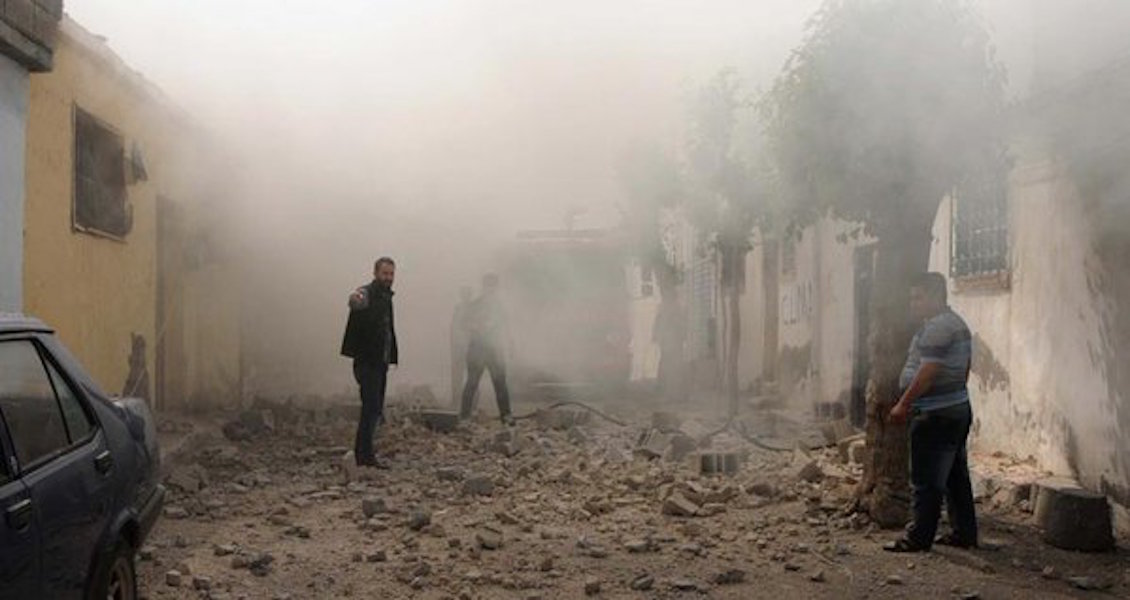 Kilis'te şiddetli patlama: 2 kişi hayatını kaybetti