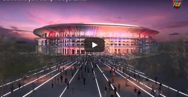 VİDEO | Barcelona yeni Camp Nou'yu tanıttı