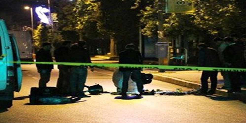 İstanbul'da yola bombalı tuzak