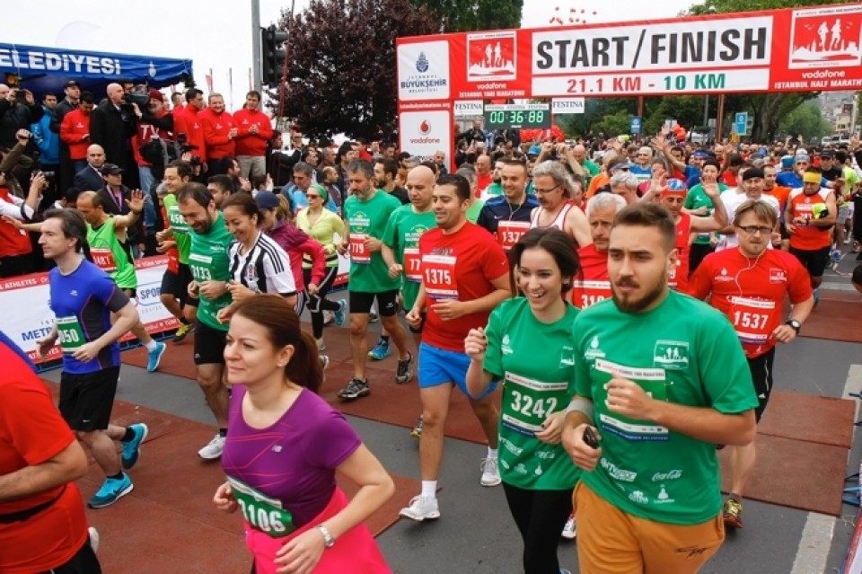 İstanbul Yarı Maratonu'nu galibi Ali Kaya