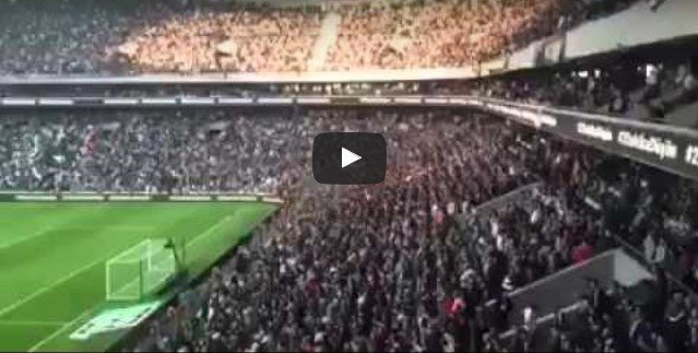 VİDEO | Galatasaray'dan sonra Beşiktaş stadında da isyan: Türkiye laiktir laik kalacak