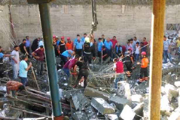 Mersin’de havuz inşaatı çöktü: 1 çocuk işçi hayatını kaybetti