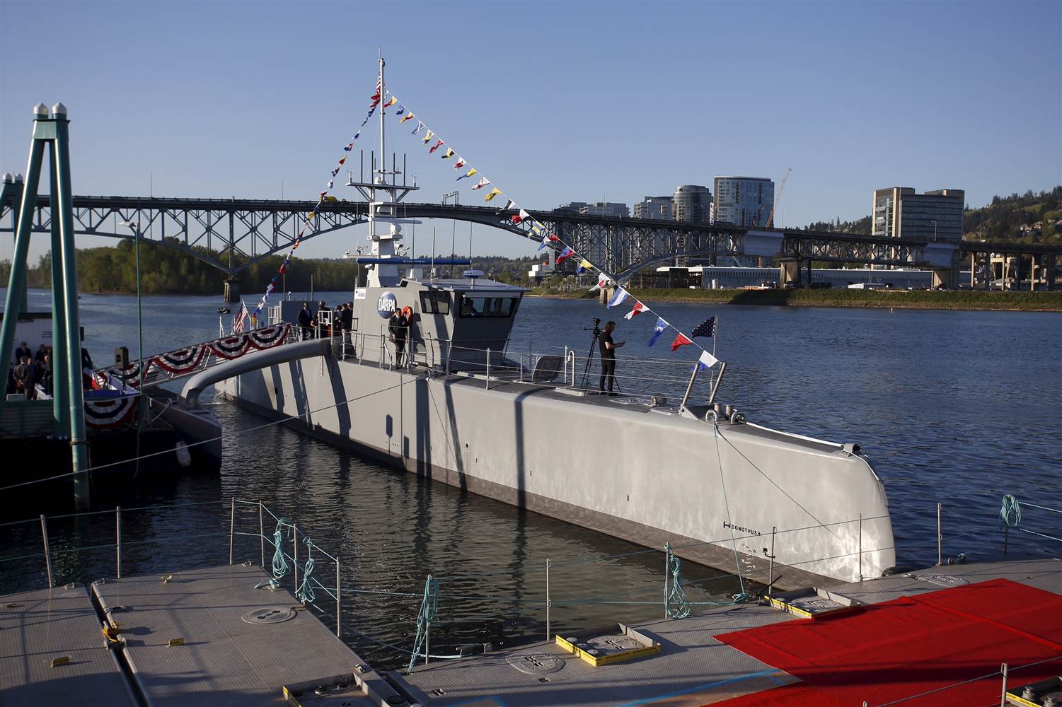 ABD ordusu, insansız gemi test etti