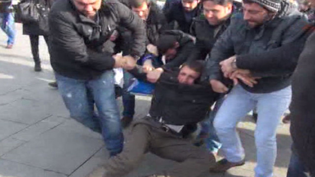 Taksim Meydanı: 3 inşaat işçisi gözaltında