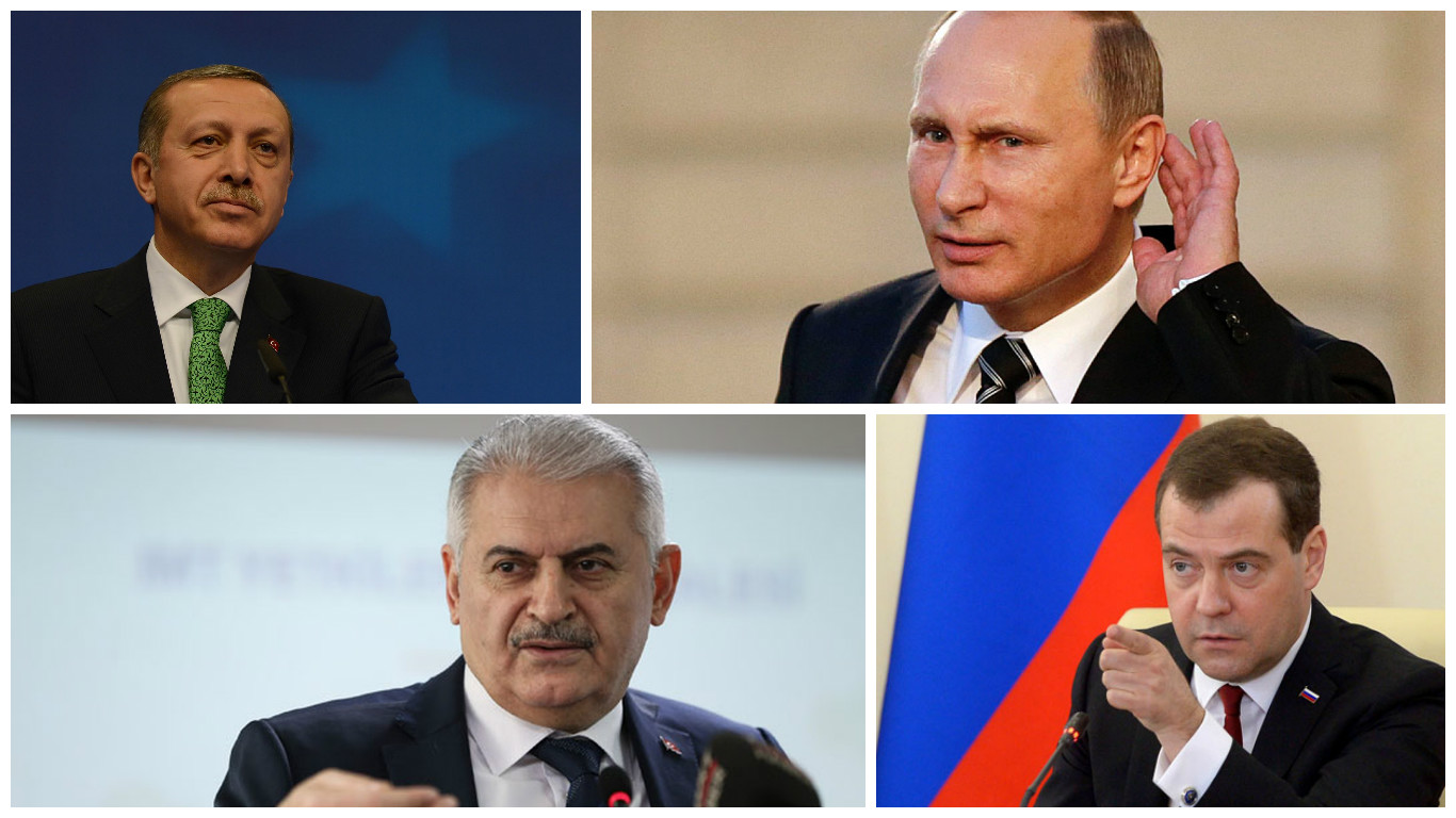 Türkiye 'yazıyor': Erdoğan'dan Putin'e, Yıldırım'dan Medvedev'e mektup