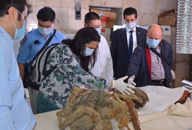 1500 yıllık Türk mumyası incelenmeye başlandı