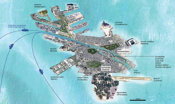 Mülteci sorununa çözüm bulundu: Yapay ada şehir!