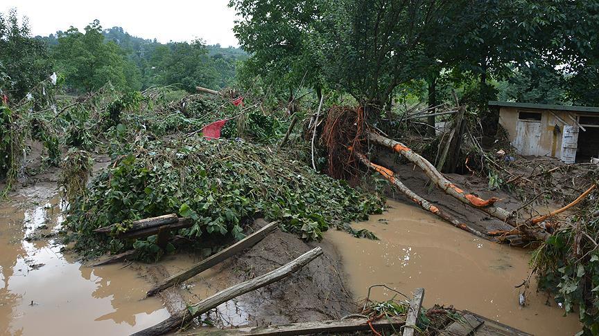 Ordu'da sel felaketi: 2 kişi yaşamını yitirdi, 1 kişi kayıp