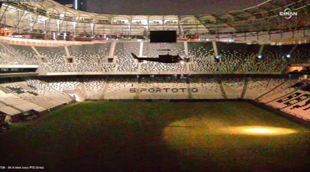 VİDEO | Darbeciler Vodafone Arena'ya böyle indi