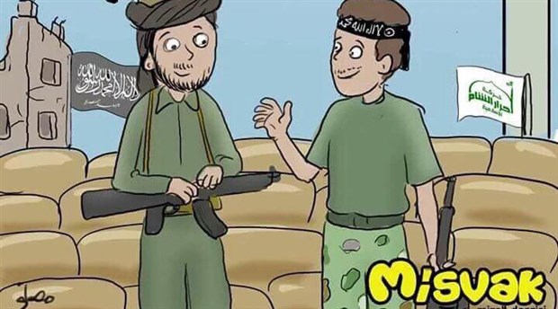 Gericilerin 'mizah' dergisinde IŞİD propagandası