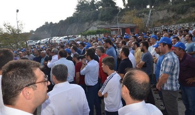 Gemlik Gübre'de 335 işçi greve çıktı!