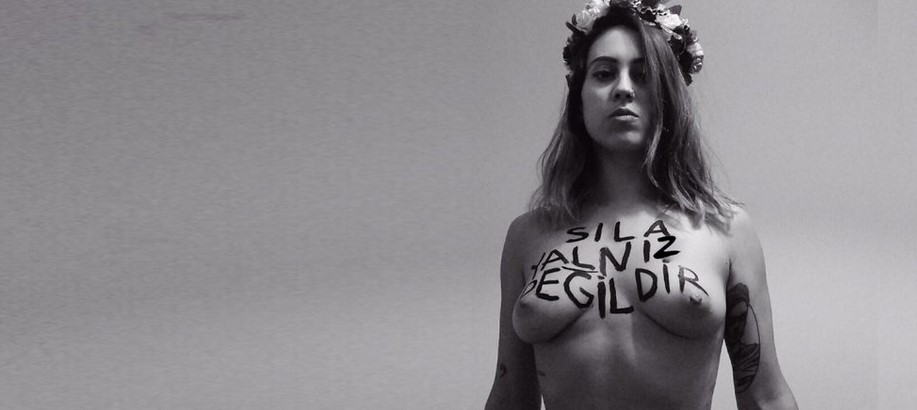 FEMEN Sıla'ya destek çıktı!