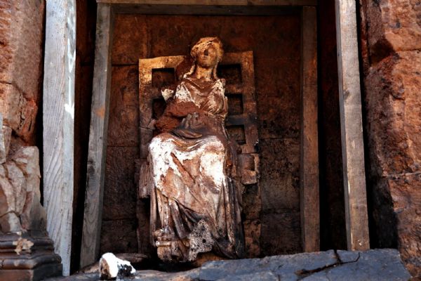 Ordu'da binlerce yıllık Kibele heykeli bulundu