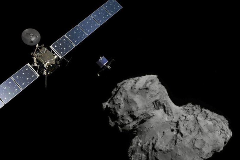 Uzay aracı Rosetta görevini tamamladı
