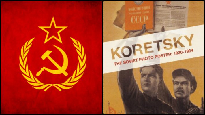 Sovyet posterleri emperyalizme ve savaşa karşı mücadeleyi anlatıyor