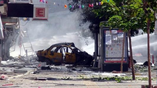 VİDEO | Van'daki bombalı saldırının MOBESE görüntüleri