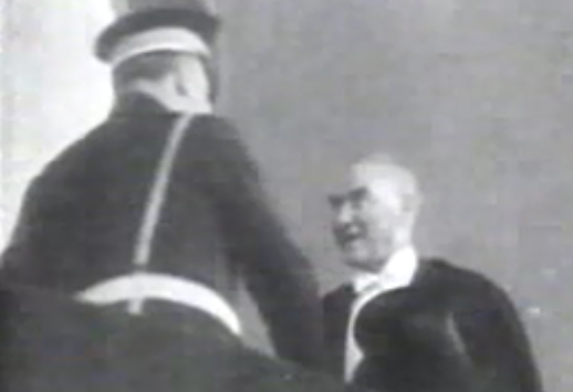VİDEO | Mustafa Kemal'in ölmeden önce katıldığı son 29 Ekim töreni görüntüleri