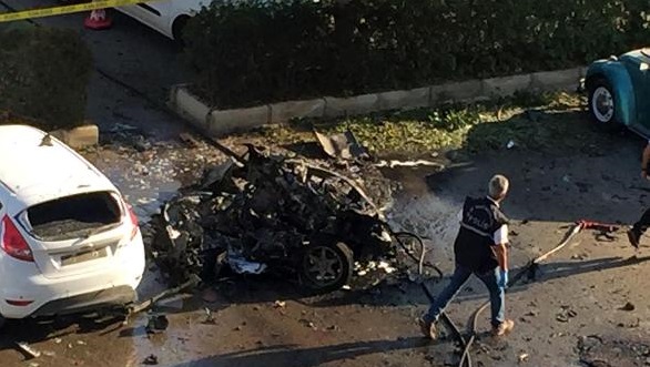 Antalya Ticaret ve Sanayi Odası binasında patlama
