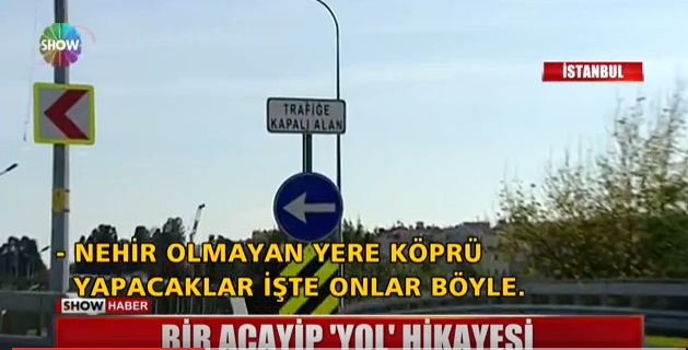 VİDEO | AKP'den İstanbul'a dev hizmet: 'Hiç bir yere gitmeyen' yol yaptılar