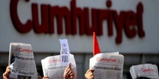 Cumhuriyet Gazetesi operasyonunda 9 tutuklama!