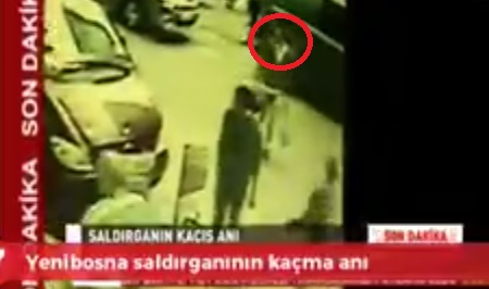 VİDEO | Yenibosna saldırganının kaçış anı kamerada
