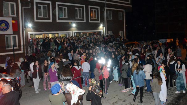 KYK Zonguldak Nesibe Hatun yurdundan silah zoruyla öğrenci kaçırıldı!