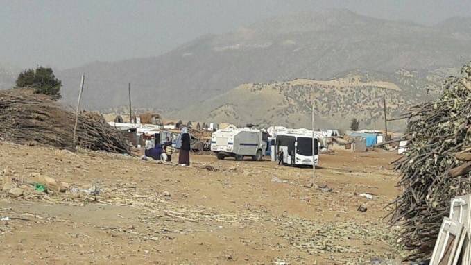 VİDEO | Şırnak'ta ailelerin kaldığı çadırlar polislerce söküldü