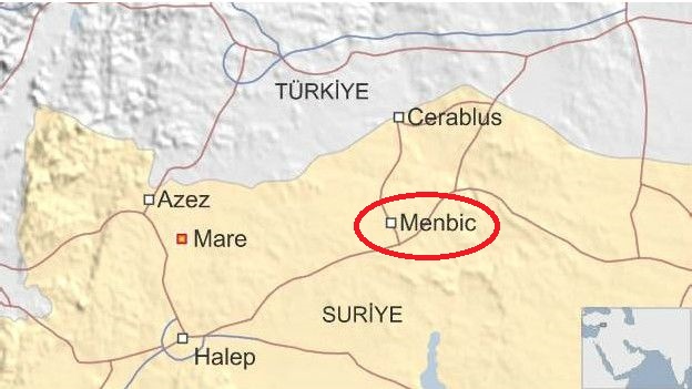 SURİYE | Türk uçakları Menbiç'i bombalıyor