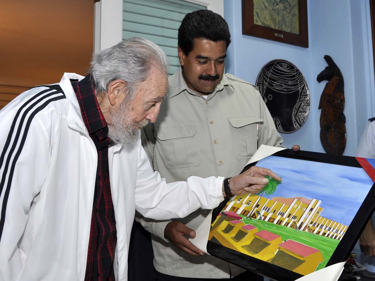 Maduro: Fidel, ölümsüzlerin arasına katıldı...