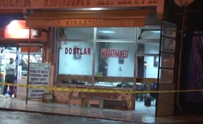 İstanbul'da bir kahvehaneye silahlı saldırı
