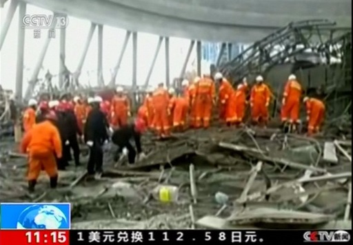 Çin'de santral inşaatı çöktü: En az 40 işçi yaşamını yitirdi