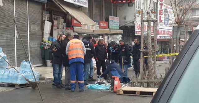 Ankara'da çöp tenekesinde patlama